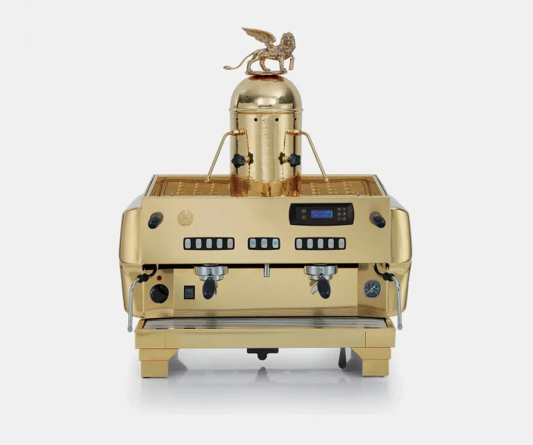 La San Marco 80 Preziosa Traditional Electronic Coffee Machine Gold