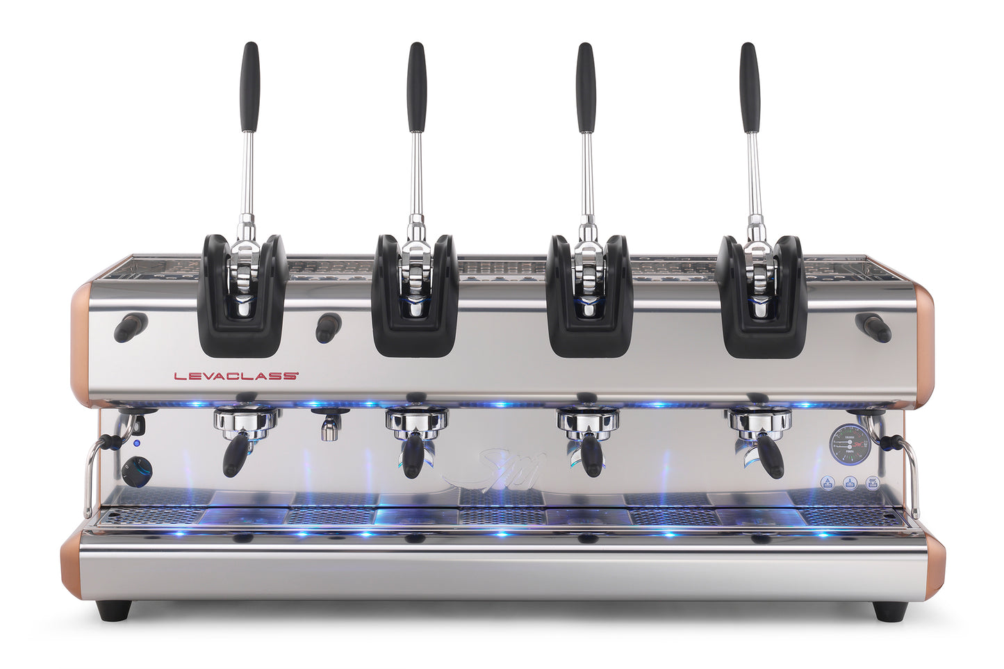 La San Marco Lever 20/20 Traditional Coffee Machine Four