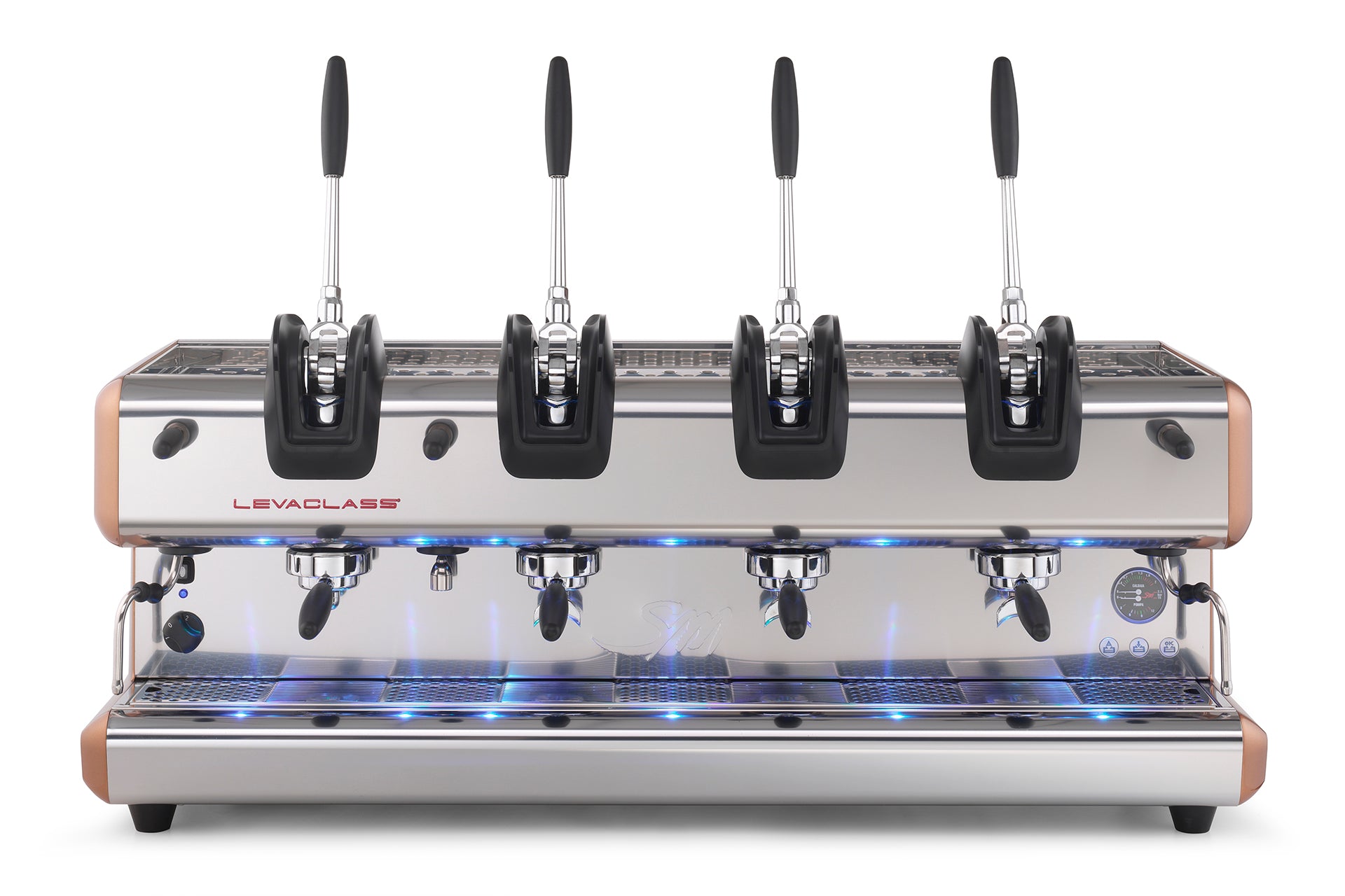 La San Marco Lever 20/20 Traditional Coffee Machine Four