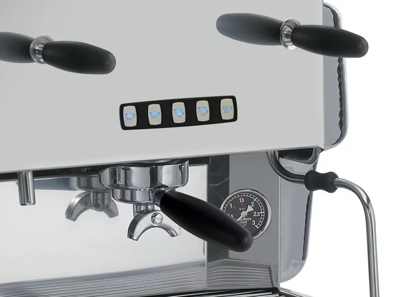La San Marco Top 80 Preziosa Traditional Electronic Coffee Machine Display